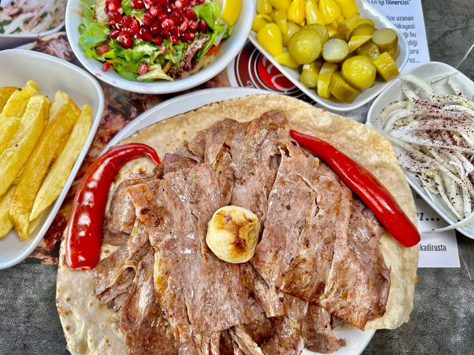 Lavaş Üstü Döner (120 Gr.)