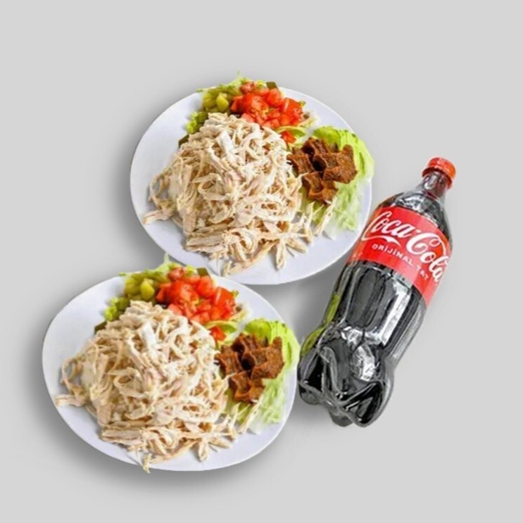 Lades İkili Tavuk Pilav Menü