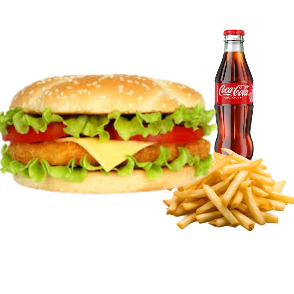 Hot Chili & Chedarlı Tavuk Burger Menü