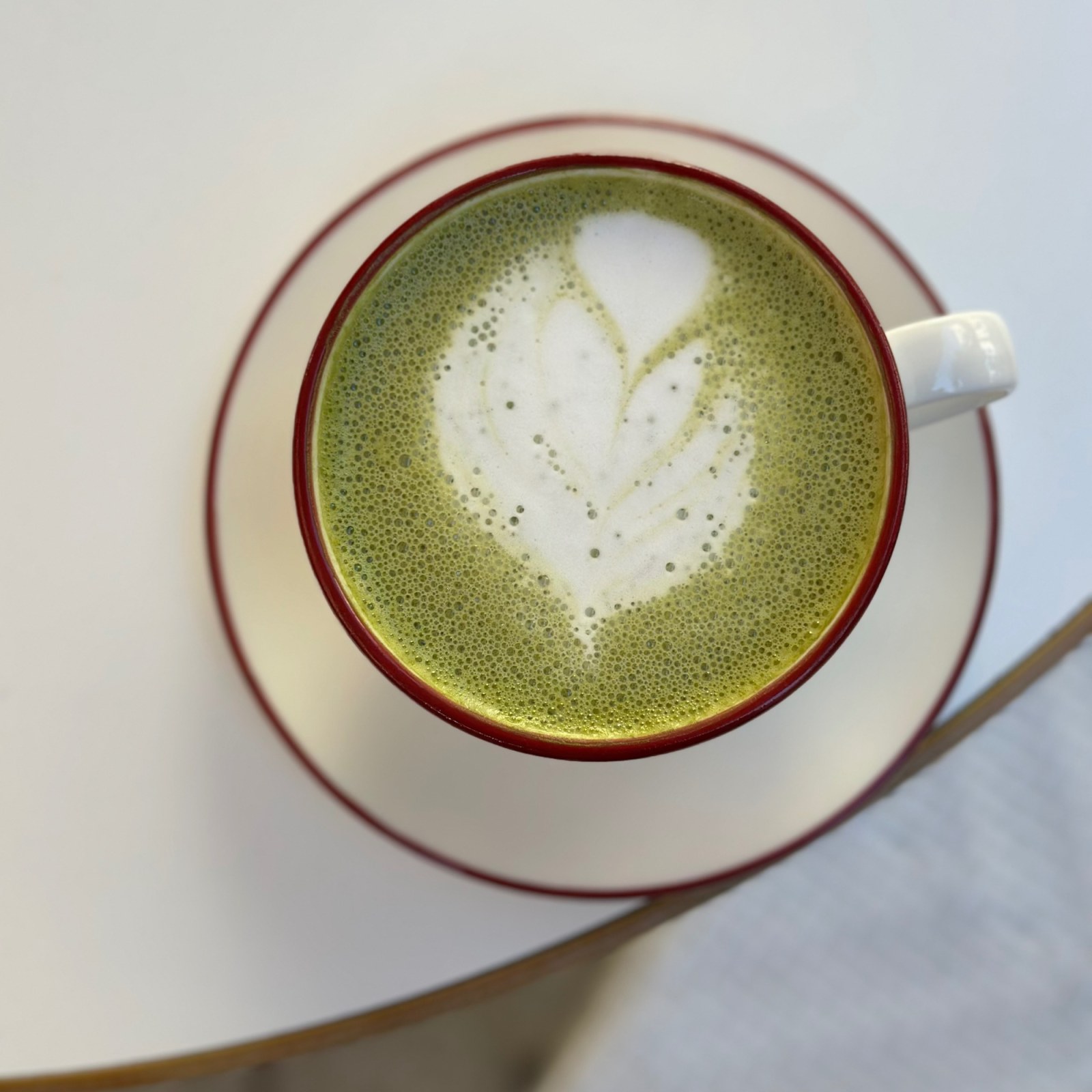 Strawberry Matcha Latte