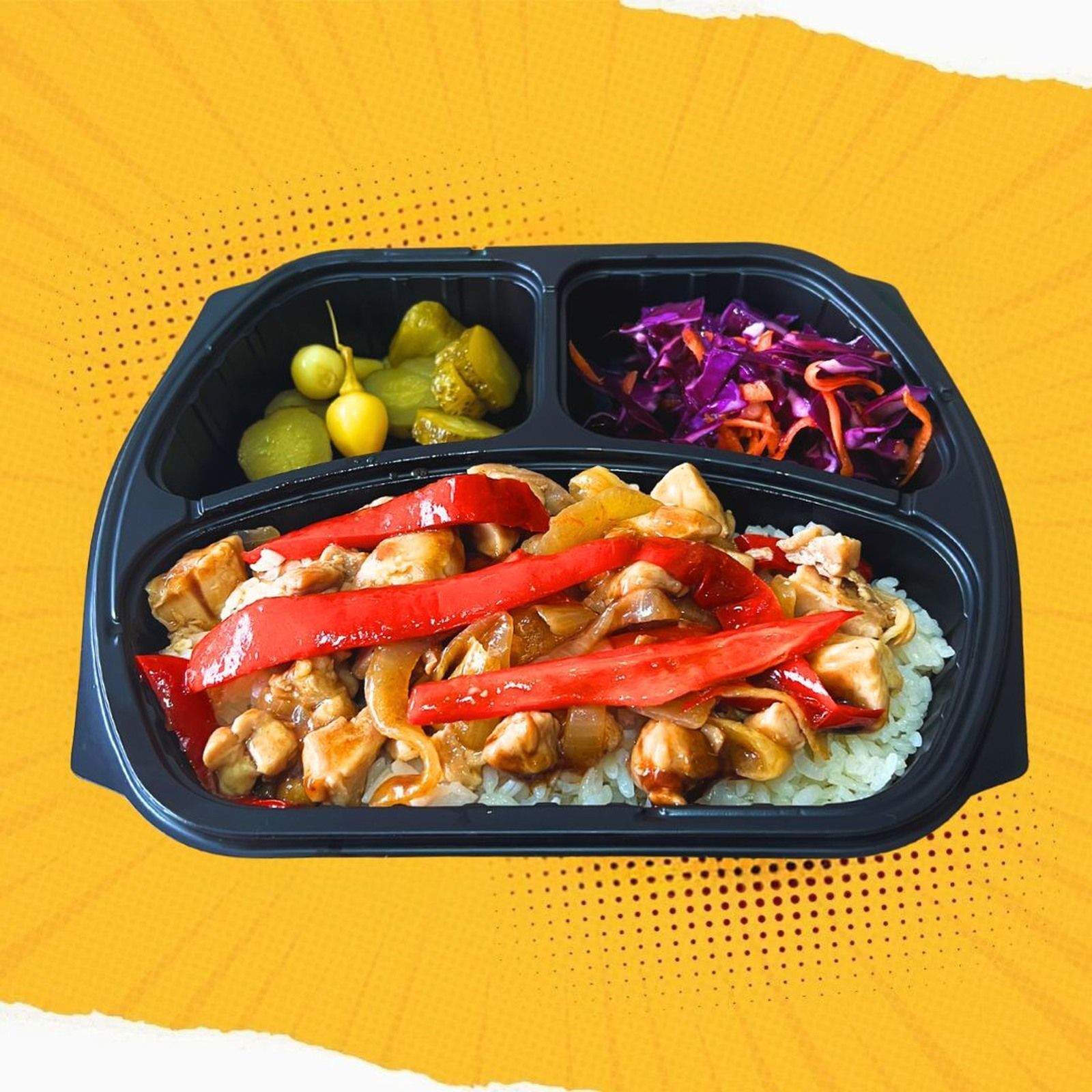 Barbekü Soslu Tavuk Pilaff