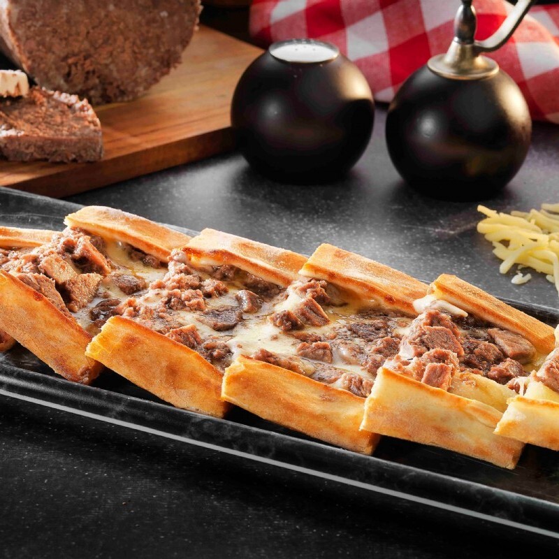 Kavurmalı Kaşarlı Pide