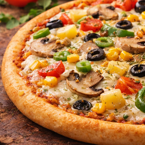 Vejetaryen Pizza (Büyük Boy)