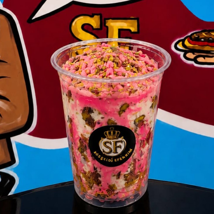 Sf Pink Bardak Waffle