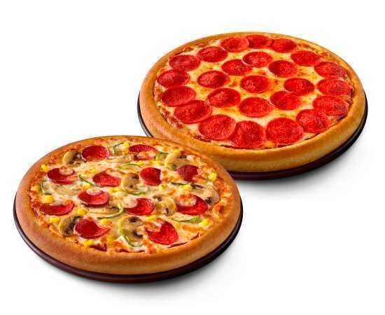 Orta Boy Sucuk Karışık & Orta Boy Pepperoni