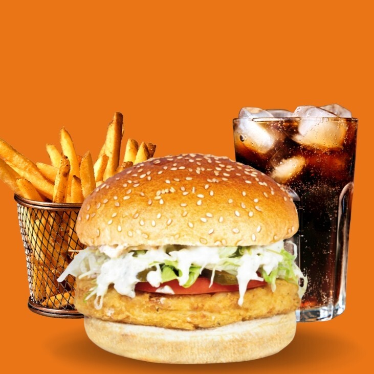 Ranch Tavuk Burger Menü