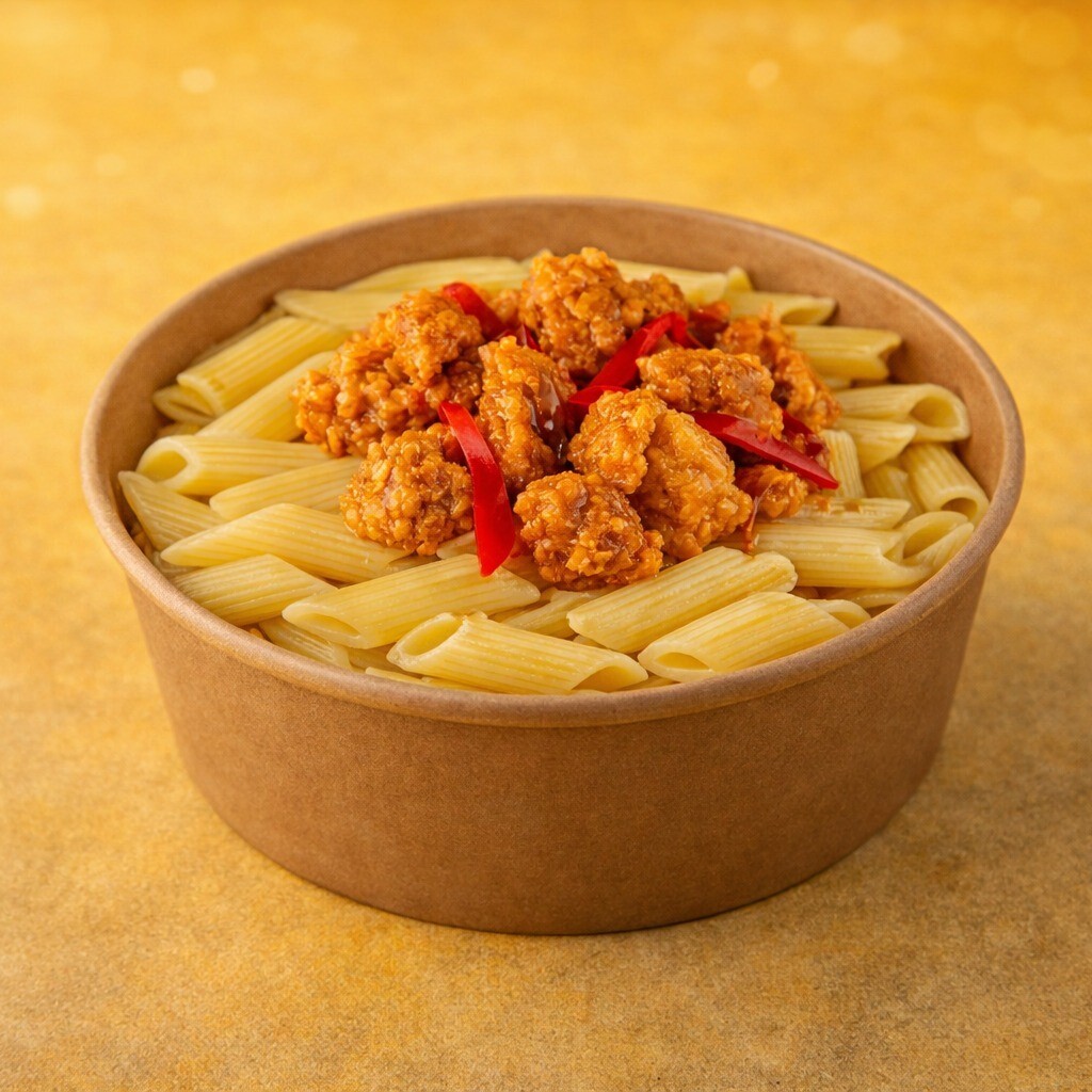 Makarna Üstü Çin Usulü Tavuk (400 gr)