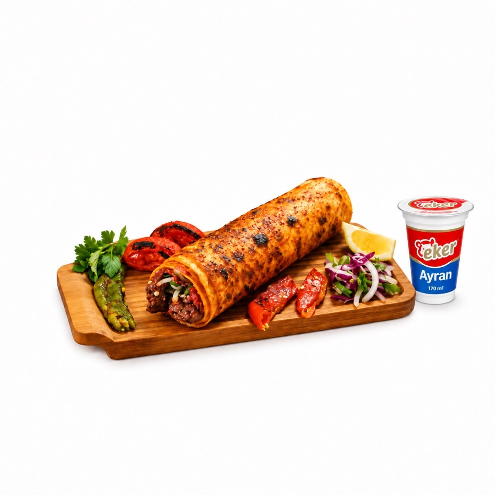 Urfa Dürüm (100gr.) + Ayran