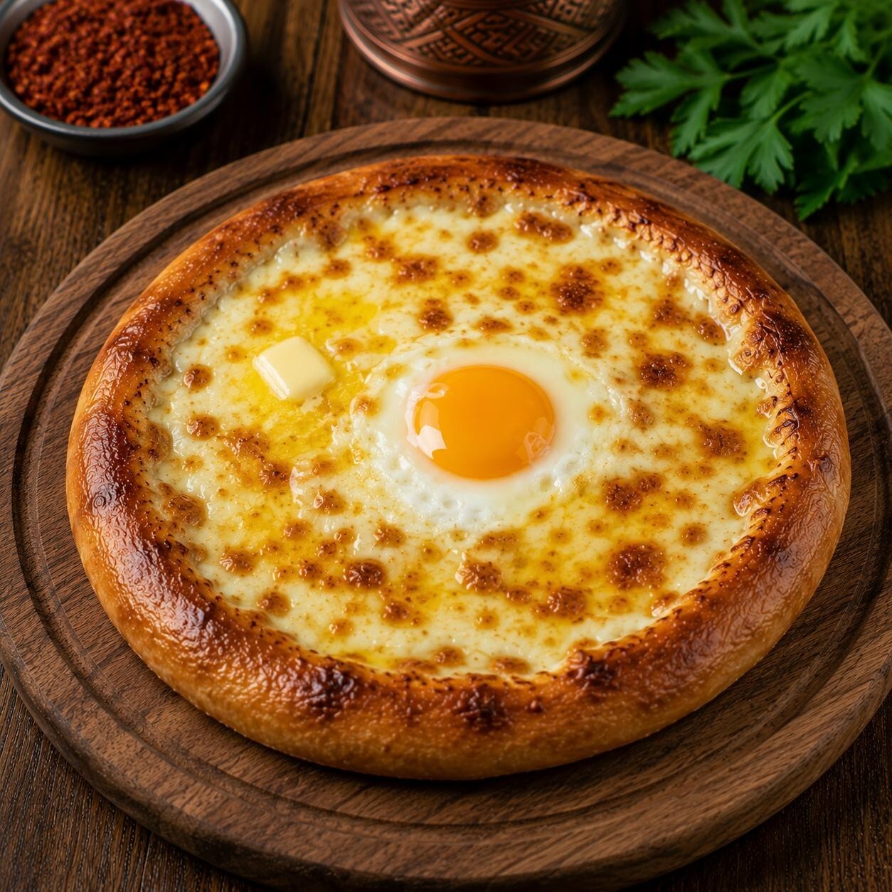 Trabzon Pidesi Kaşarlı Yumurtalı (Karadeniz Yağlısı)