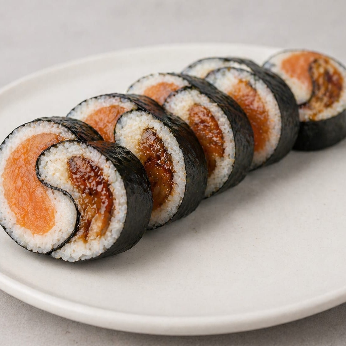 Yin Yang Unagi Somon (8 Parça)