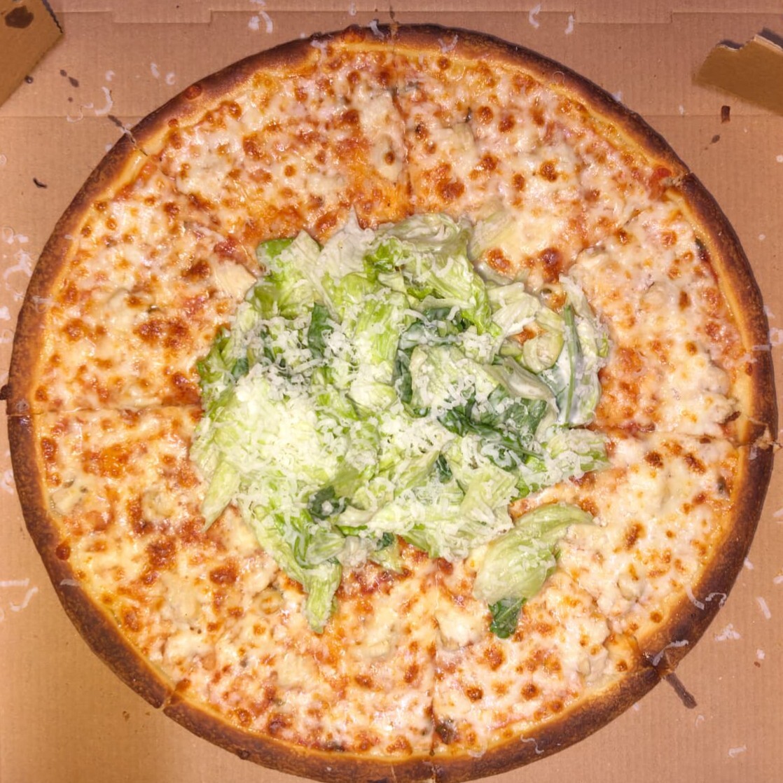 Tavuk Sezar Pizza (Orta)