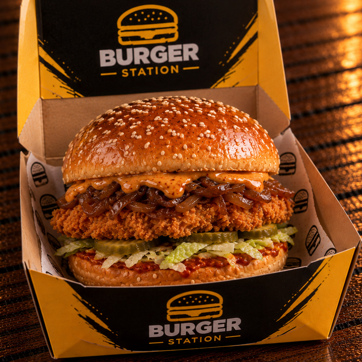 Spicy Tavuk Burger