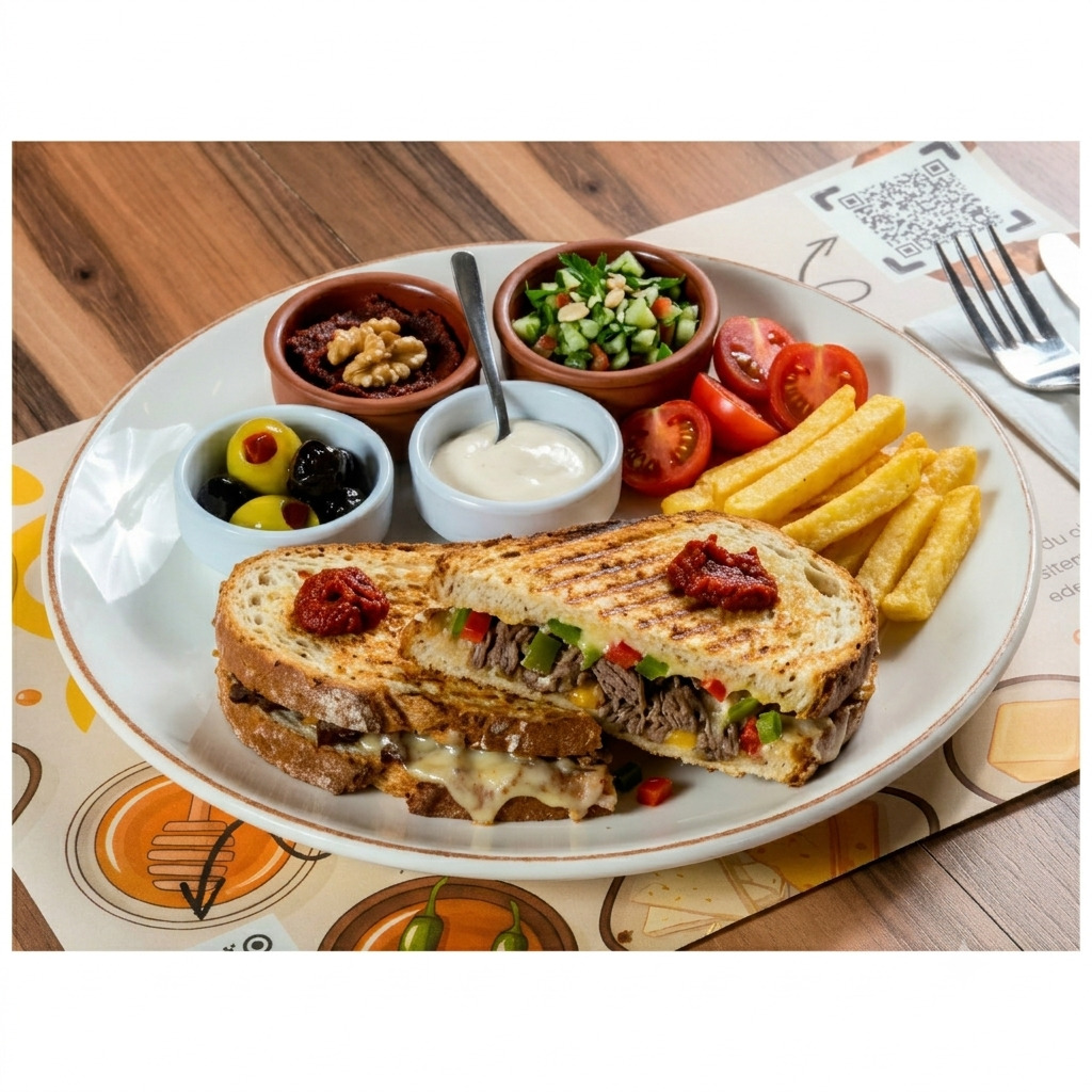 Kavurmalı Kaşarlı Biberli