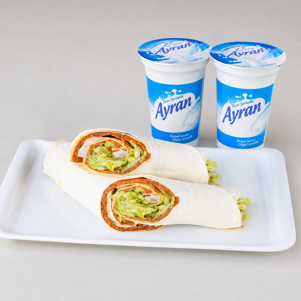 2’li Mega Dürüm Menü (2 AYRAN)