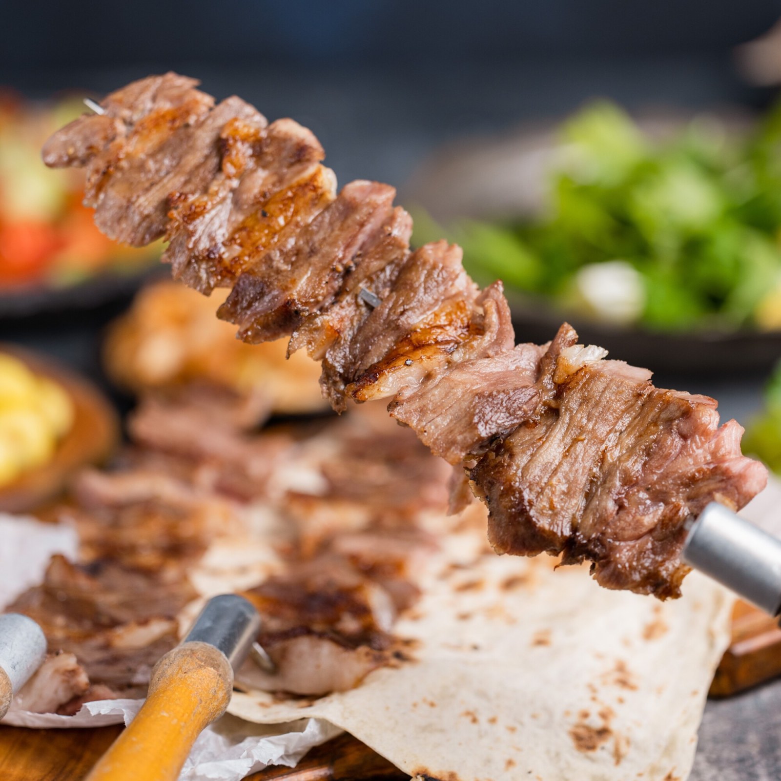 Cağ Kebap (4 şiş)