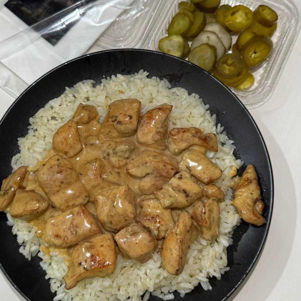 Barbekü Soslu Tavuk Pilav