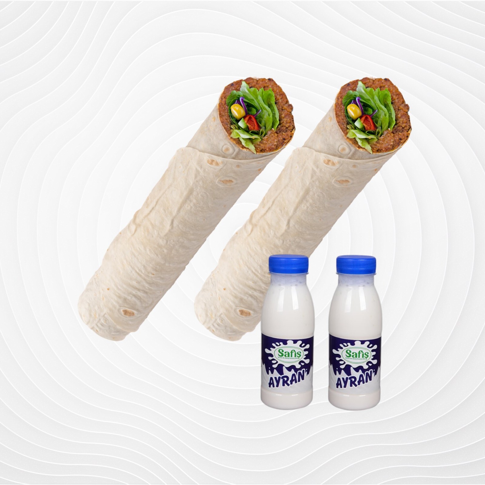 2'li Safiş Dürüm Menü (2x100Gr)