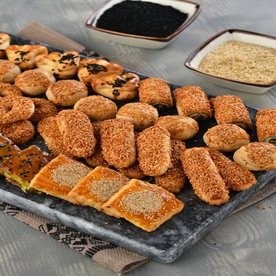 Tatlı Tuzlu Kurabiye Tabağı (Karışık)