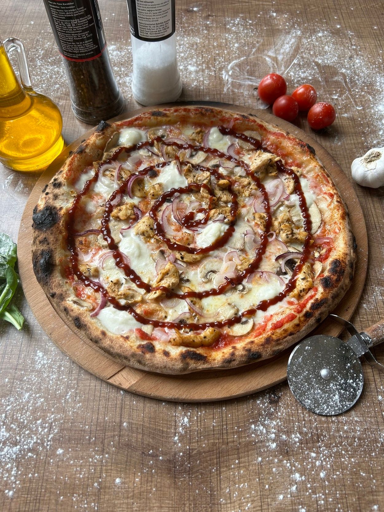 BBQ Tavuk Pizza (33 cm.)