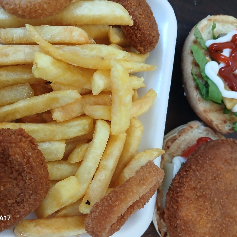 tavuk burger Menü