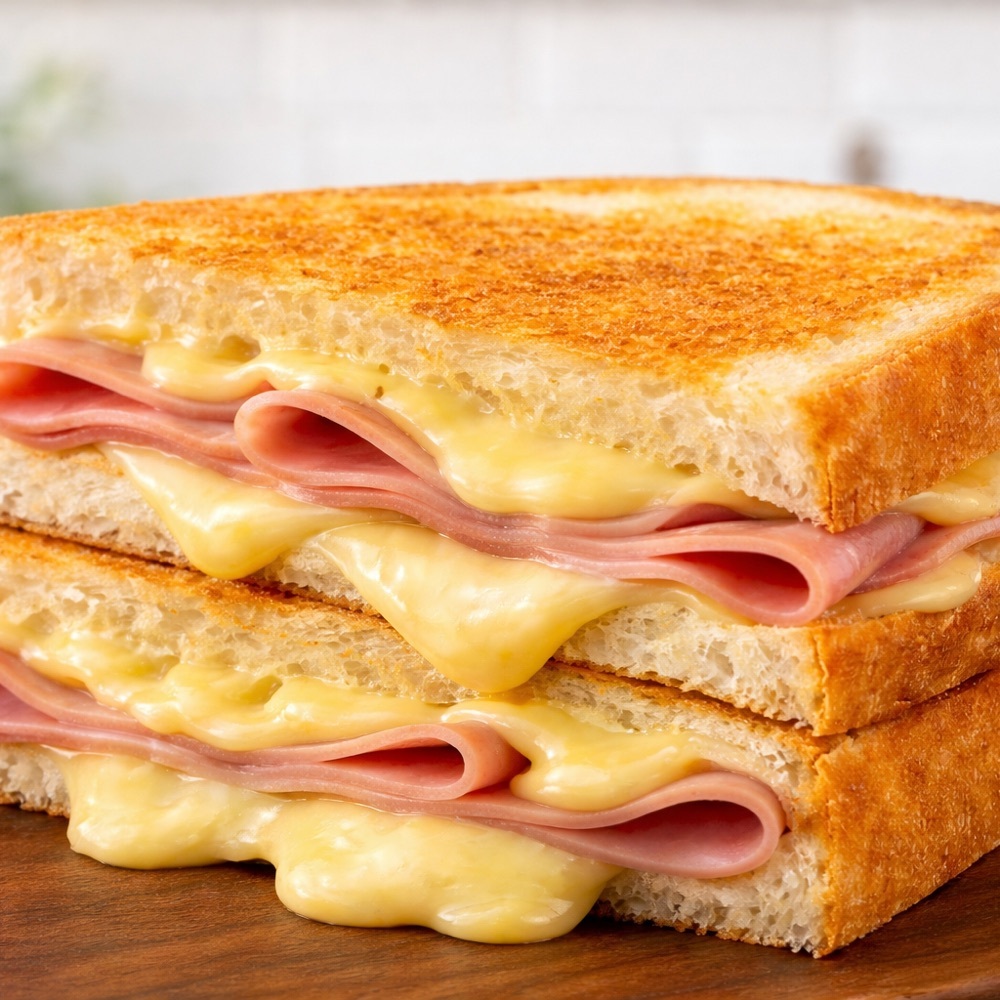 Salamlı Kaşarlı Tost
