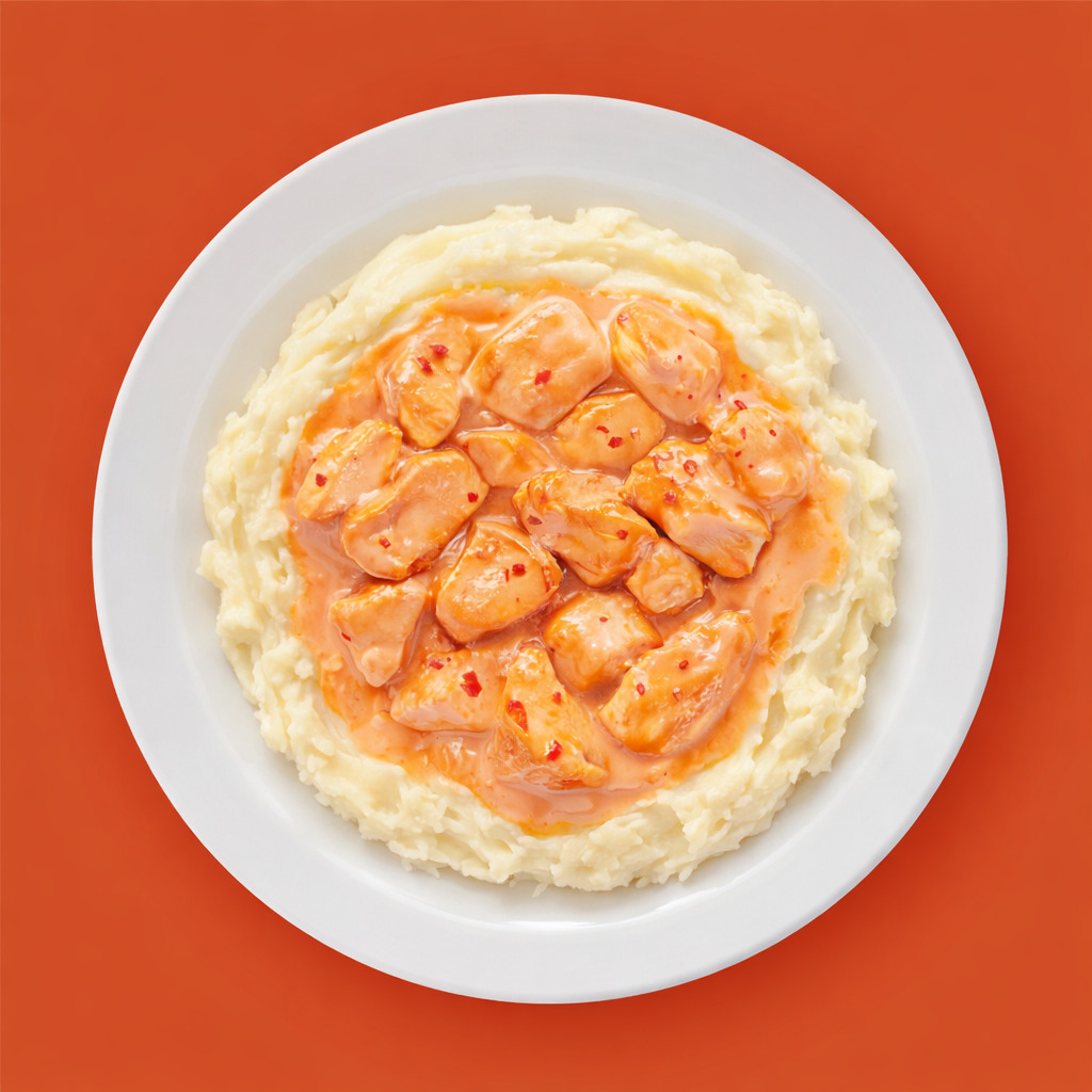 Peri Peri Soslu Tavuk & Patates Püresi