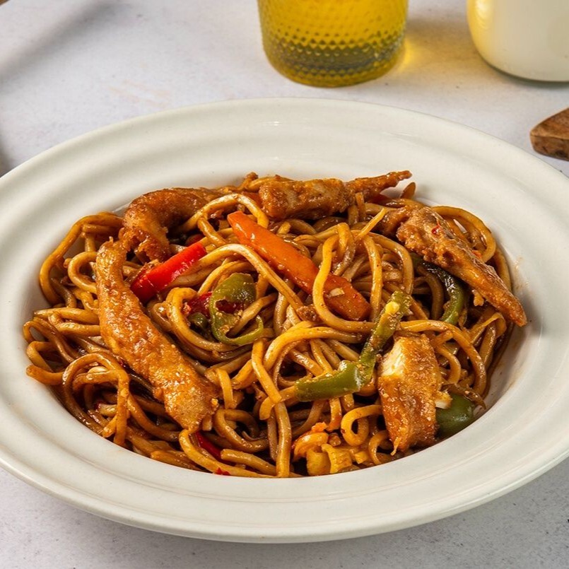 Tavuklu Sebzeli Noodle