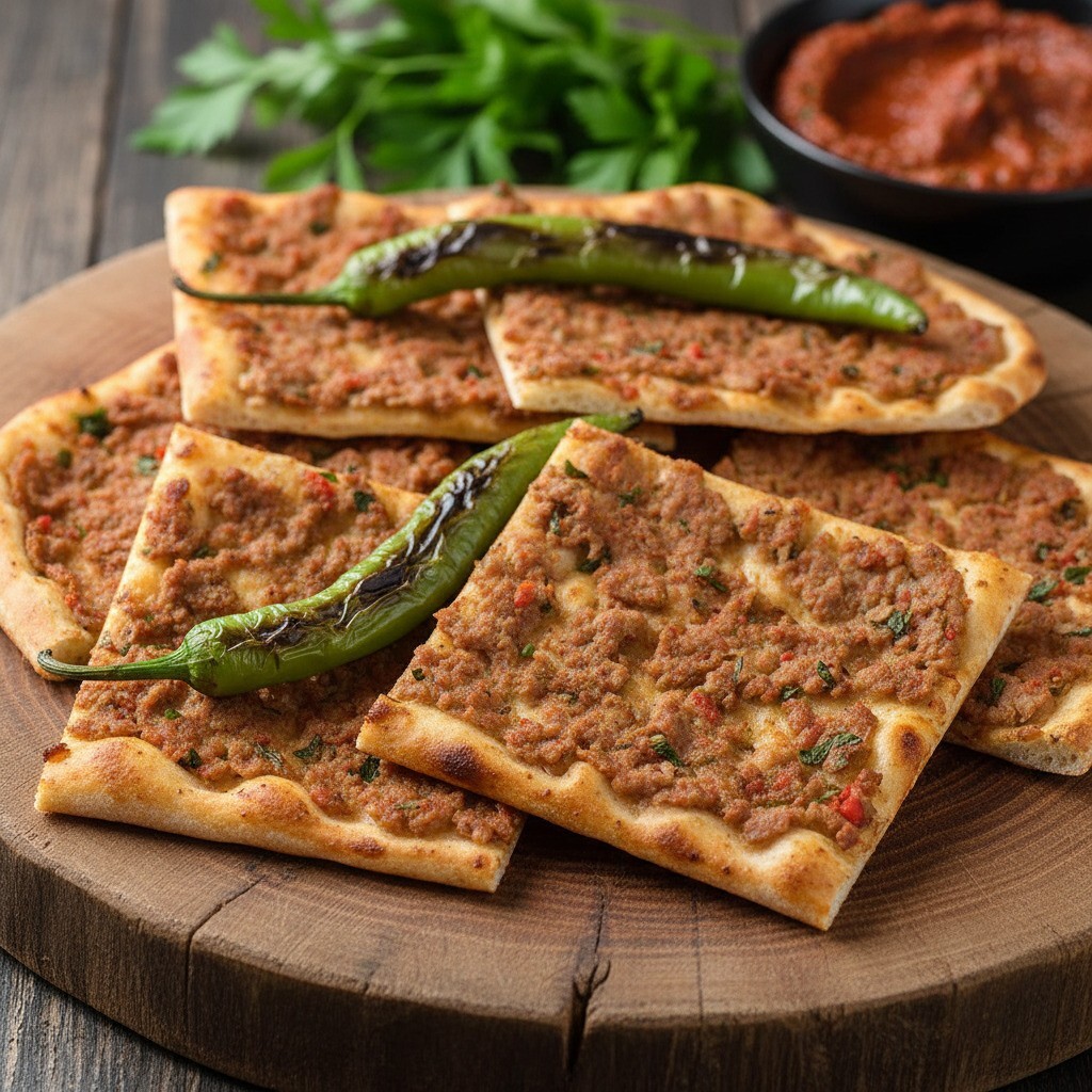 Etli Ekmek (Kıymalı Pide)
