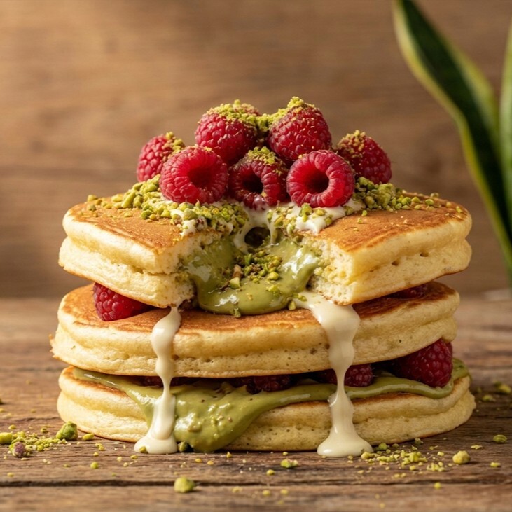 Pistachio Cream Pancake