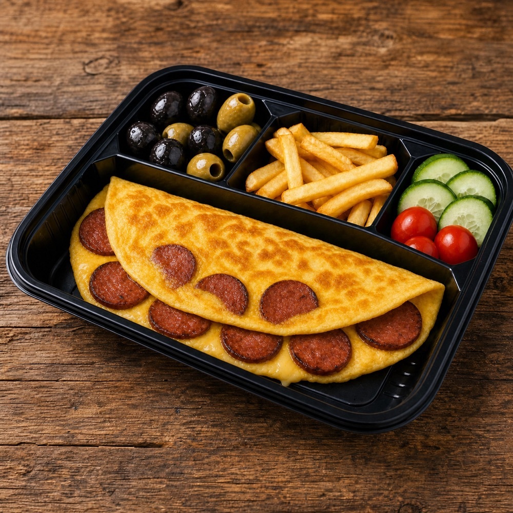 Sucuklu Omlet Menü