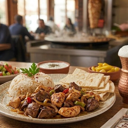 Pilav Üstü Tavuklu Ciğerli