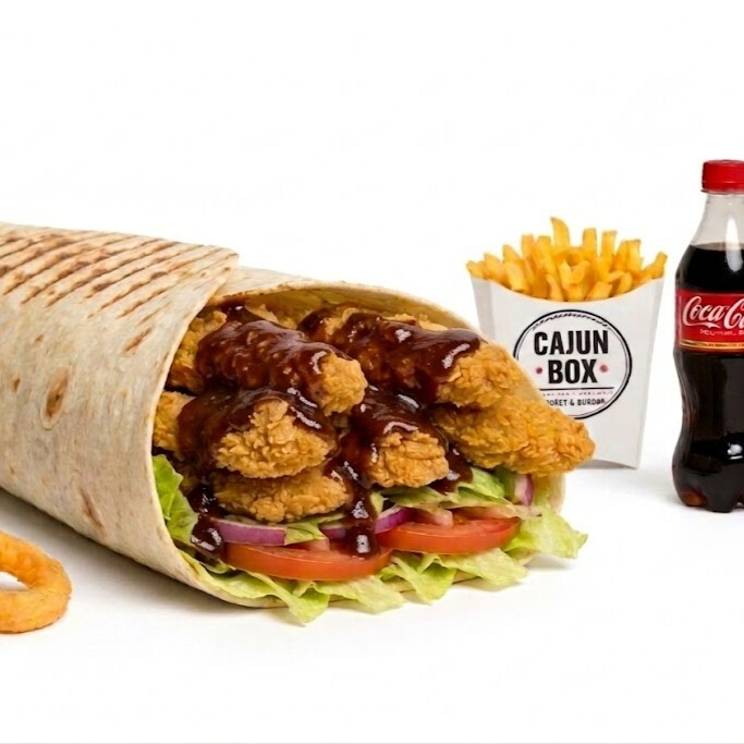 Bbq Soslu Cajun Burrito Menü