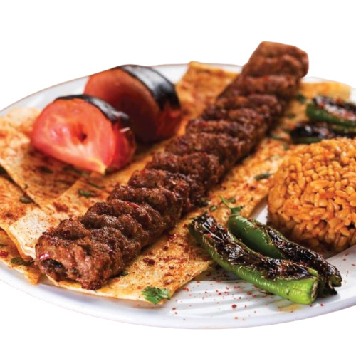 Adana Kebap ( Spicy Minced Meat Kebab )
