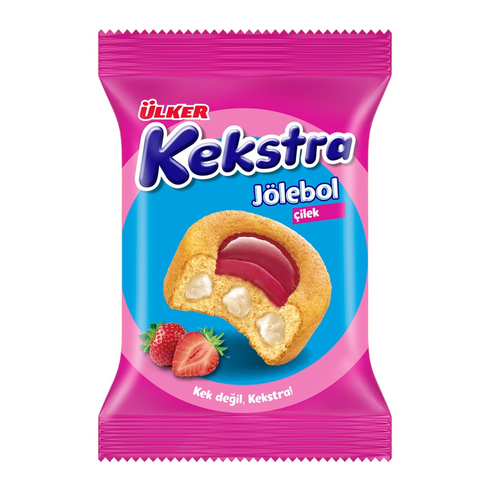 Ülker Kekstra Jölebol Çilekli Jöleli Kek
