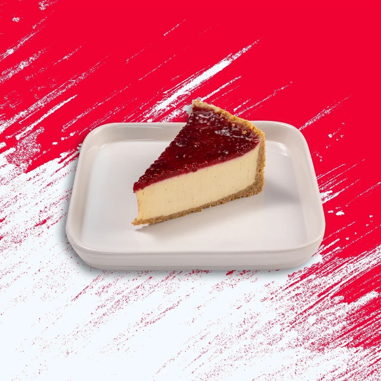 Ricotta ve Frambuazlı Cheesecake
