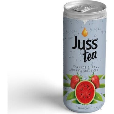 Juss Tea Karpuz&Çilek Aromalı (250 Ml)