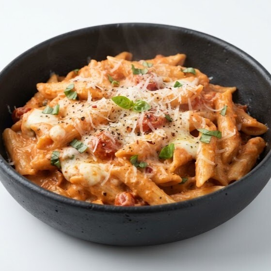 Kremalı Domatesli Penne