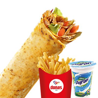Donas Special Zurna Et Dürüm Menü 1