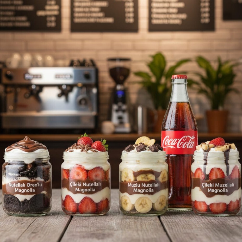 Nutella Rüyası - 4'lü Magnolia Seti