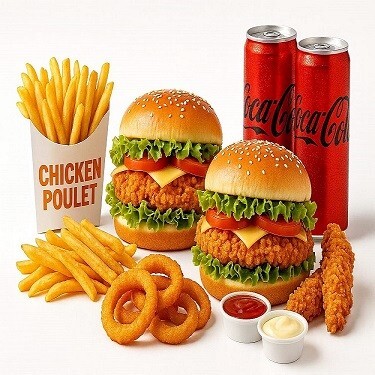 2'li Pou Burger Menü