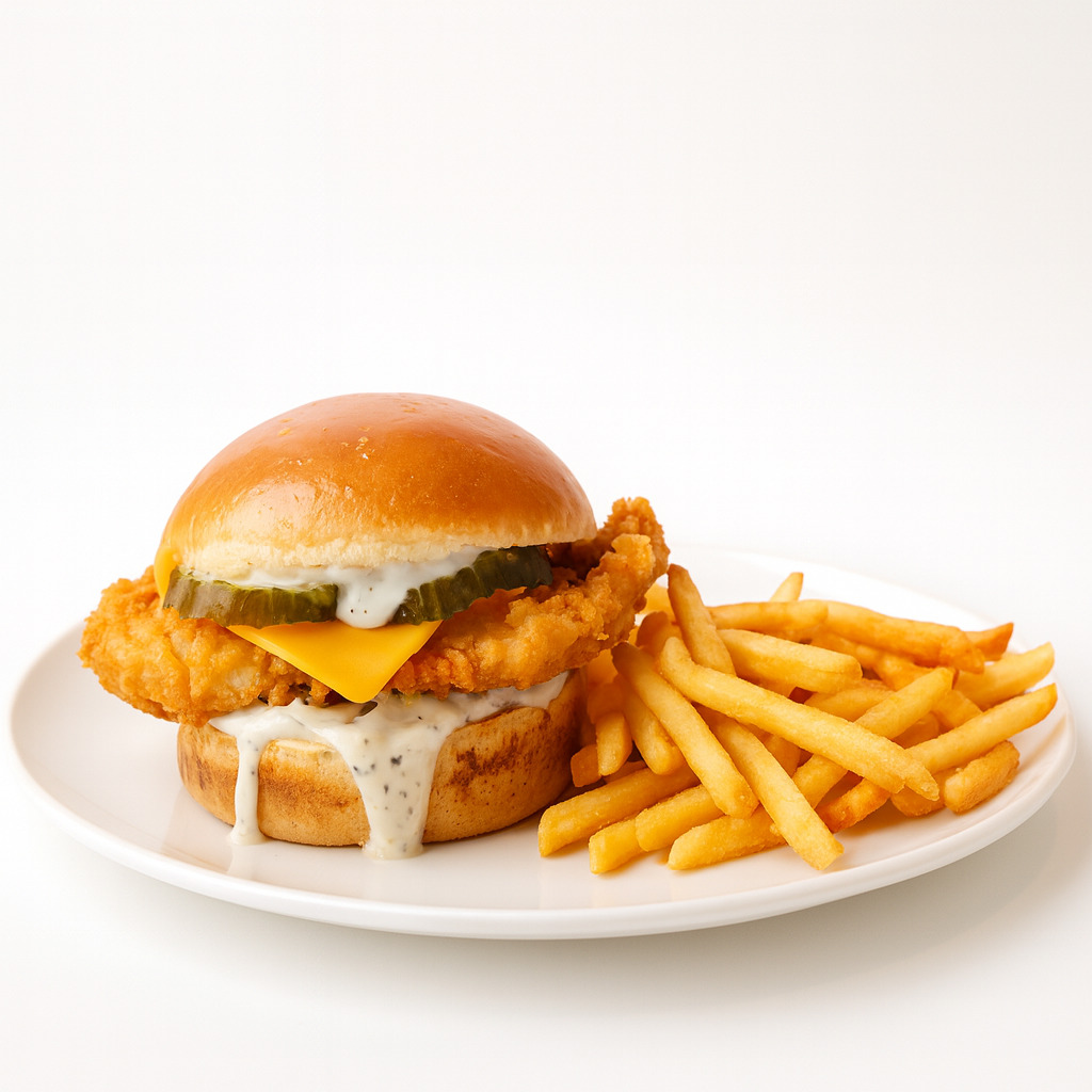 Hot’ Ranch Tavuk Burger