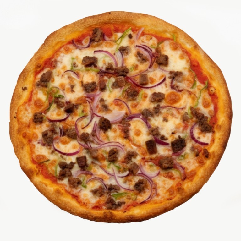 Kavurmalı Pizza (32 cm.)