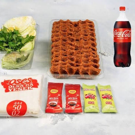 Çiğ Köfte (750 gr.) &Litrelik İçecek Menü