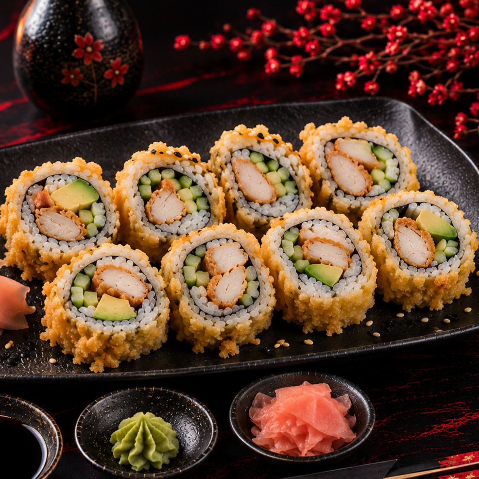 Chicken Tempura Roll (8 Pcs.)