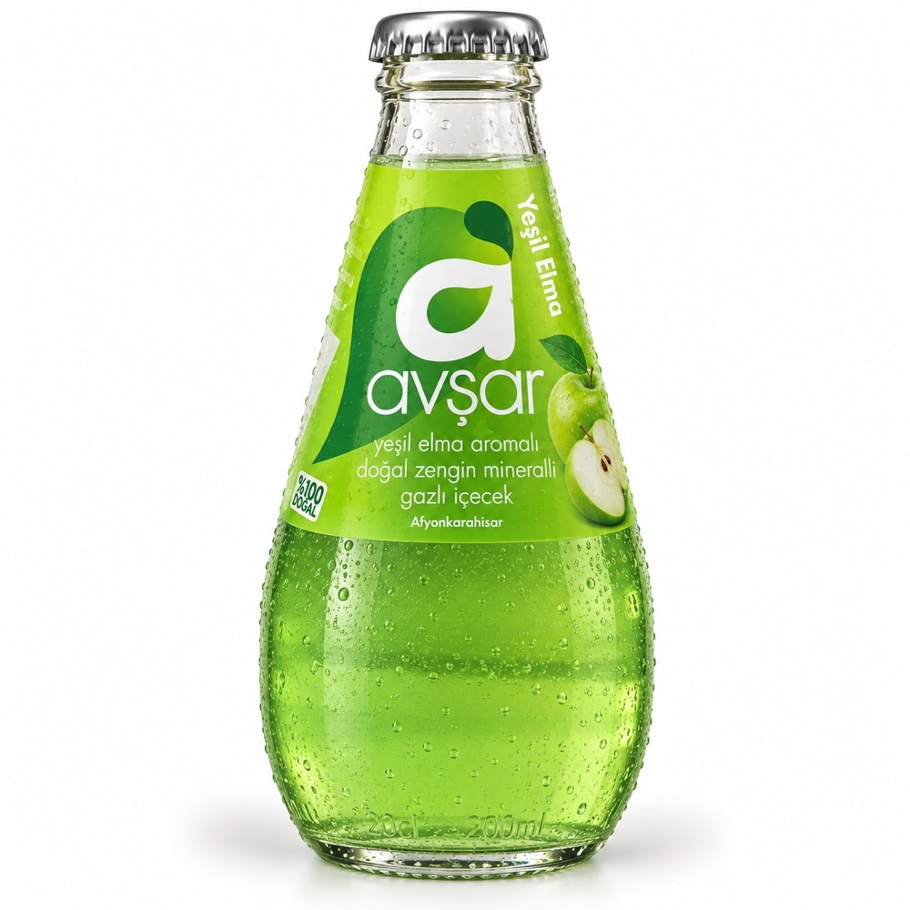 Avşar Yeşil Elma (200 ml)