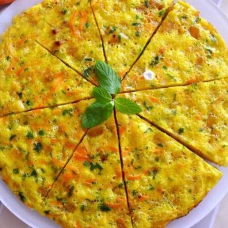 Biberli Omlet (1 kişilik)