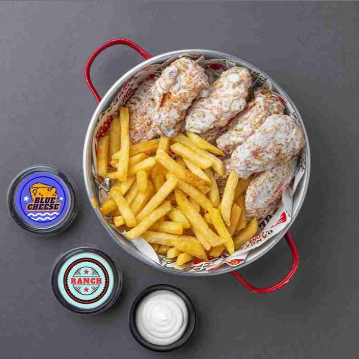 Sarımsak Soslu Çıtır Kanat