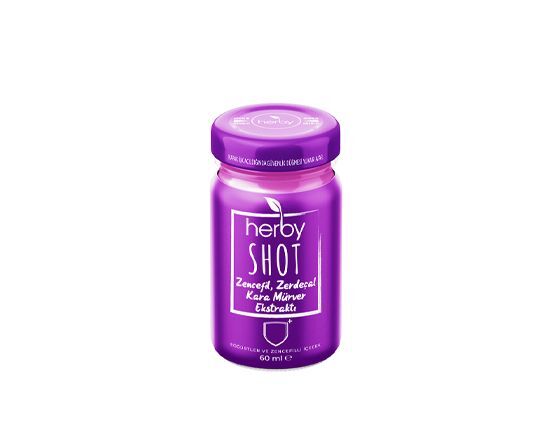 Herby Shot Kara Mürver Meyveli