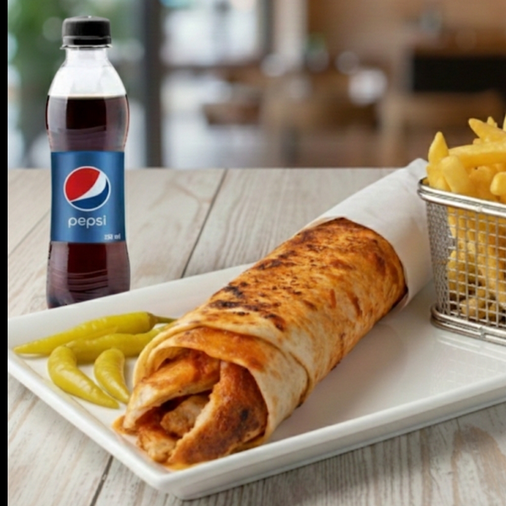 Avantalıer Hatay tavuk Döner Menü (COLA )