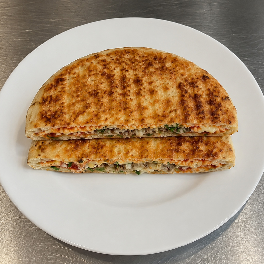 Bazlama Kıymalı Tost